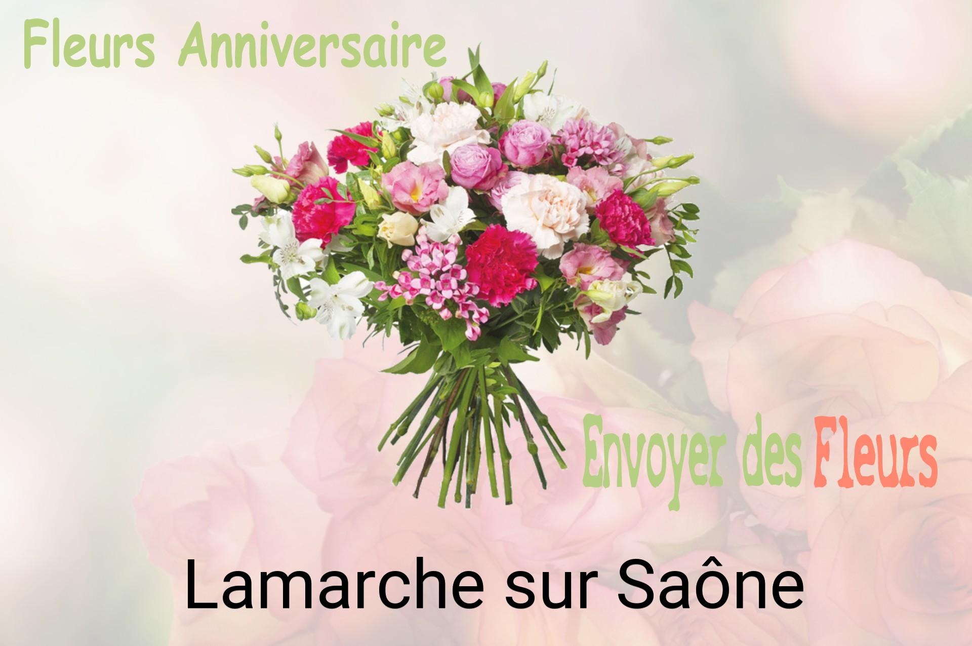 Bouquet de fleurs d’anniversaire livré à Lamarche-sur-Saône