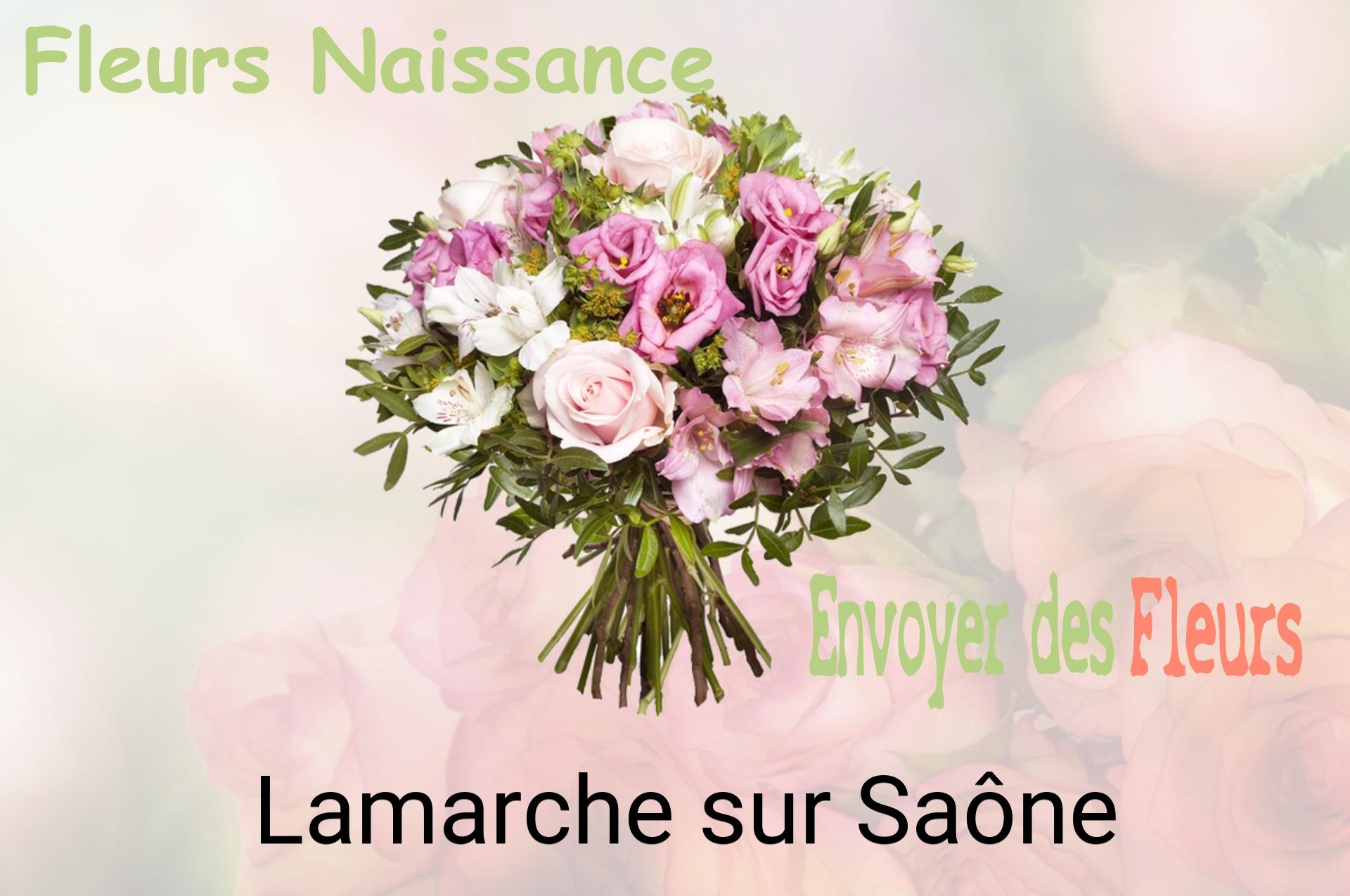 Bouquet de fleurs de naissance livré à Lamarche-sur-Saône
